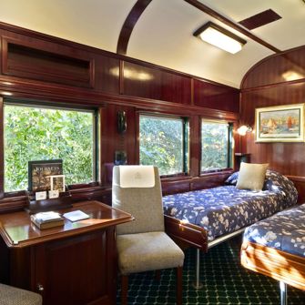 SR Sydafrika Rovos Rail Rvr Suites Deluxes Lengthways Split Twin 1 EY