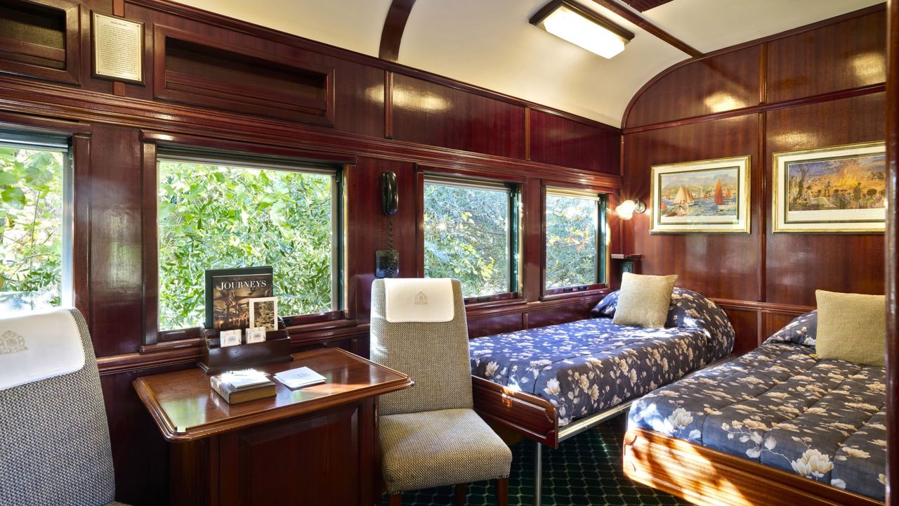 SR Sydafrika Rovos Rail Rvr Suites Deluxes Lengthways Split Twin 1 EY