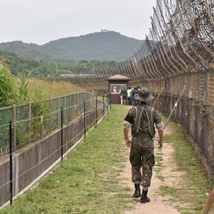 I kommer også en tur til DMZ mellem Syd- og Nordkorea.