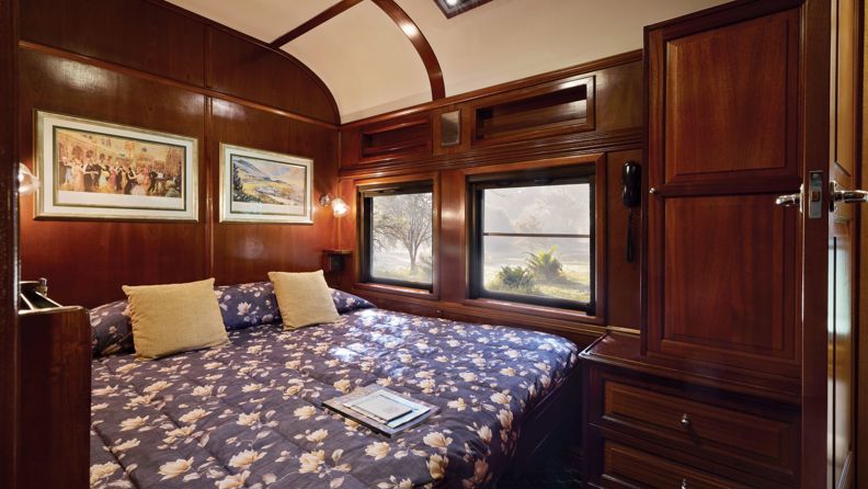 SR Sydafrika Rovos Rail Rvr Suites Pullman Gold Lengthways Double 1 EY