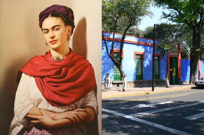 mexico - frida kahlo hjem
