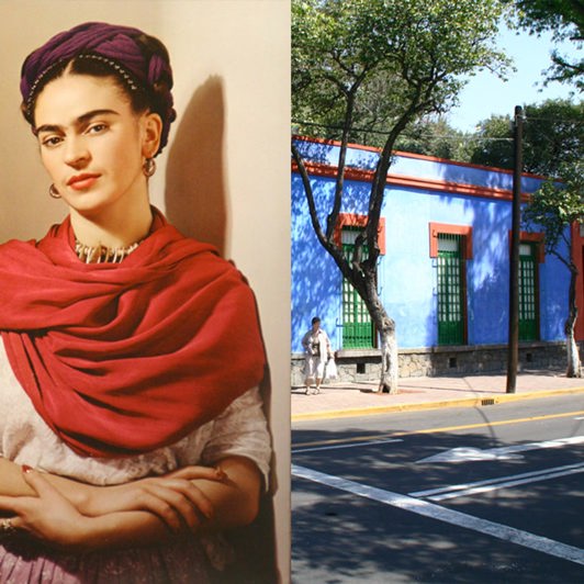 mexico - frida kahlo hjem