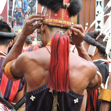 India Nagaland Hornbill Festival Person 2