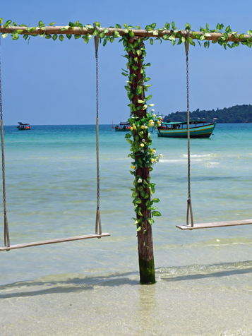 Afslapning og øliv på Koh Rong
