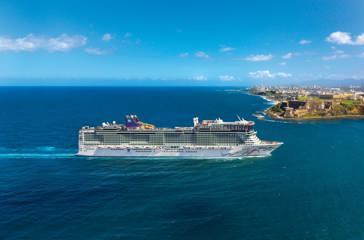 NCL Epic Aerial San Juan
