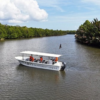 Utan Rainforest Lodge Flodsafari 02