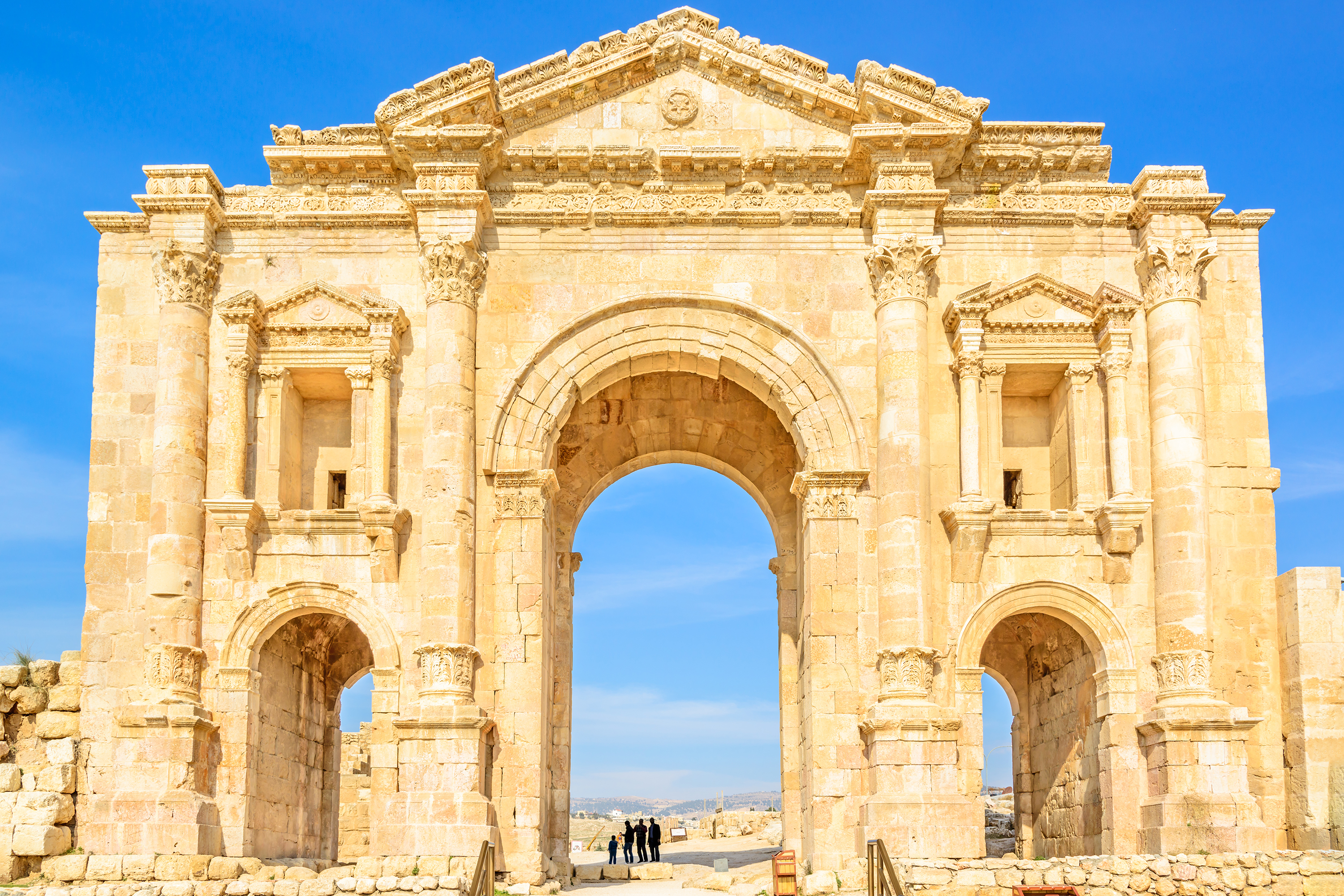 jordan - jerash triumfbue