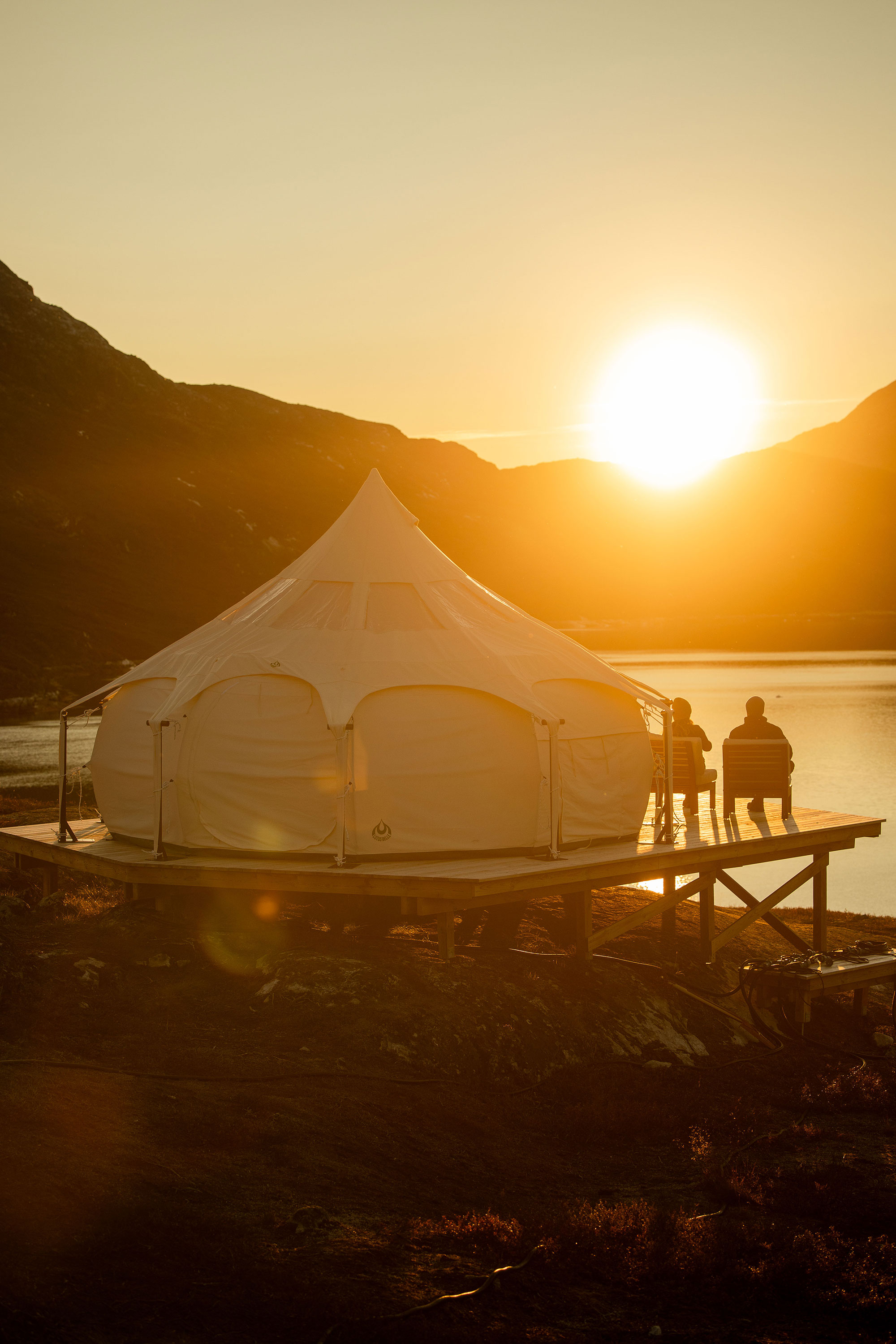 Camp Kangiusaq Sunset 3