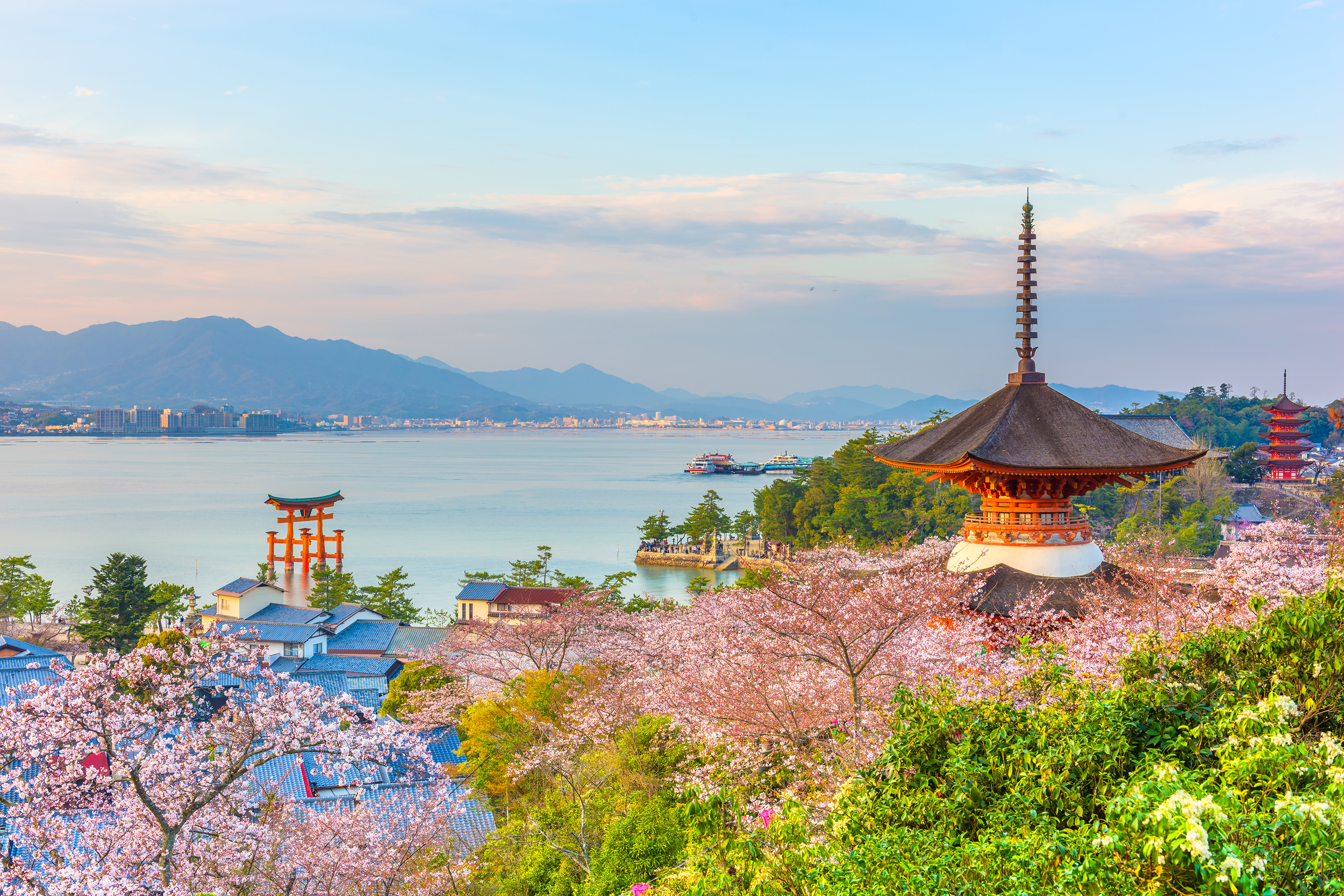 Hiroshima Miyajima Udsigt 321059064