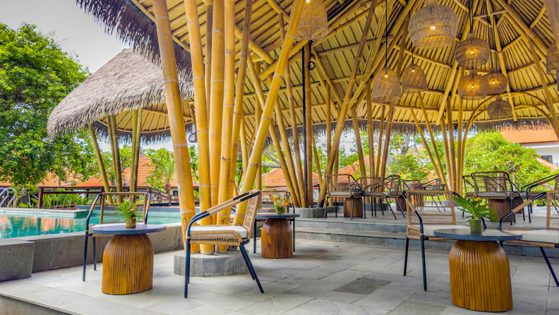 Pool Lounge Area
