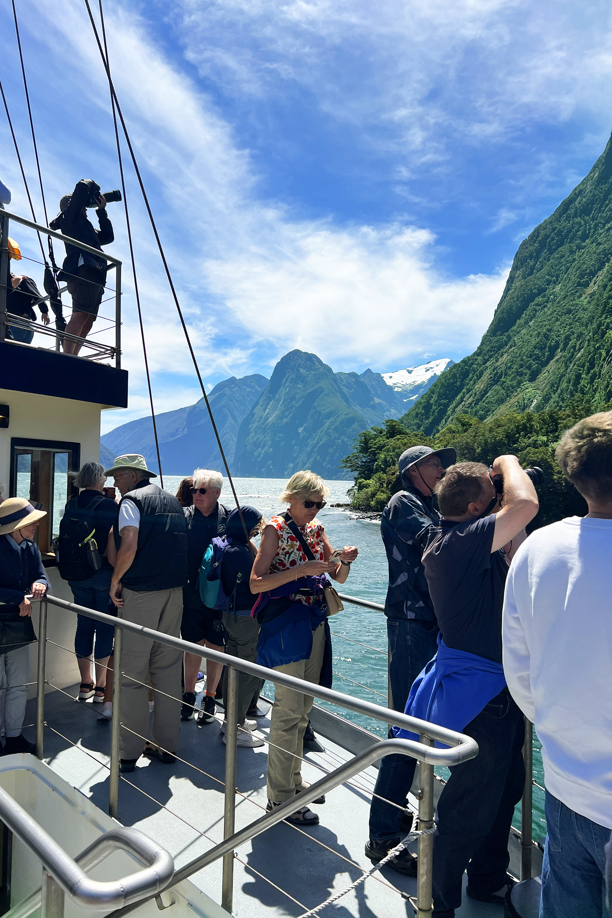 Milford Sound oplever vi på en dejlig sejltur 