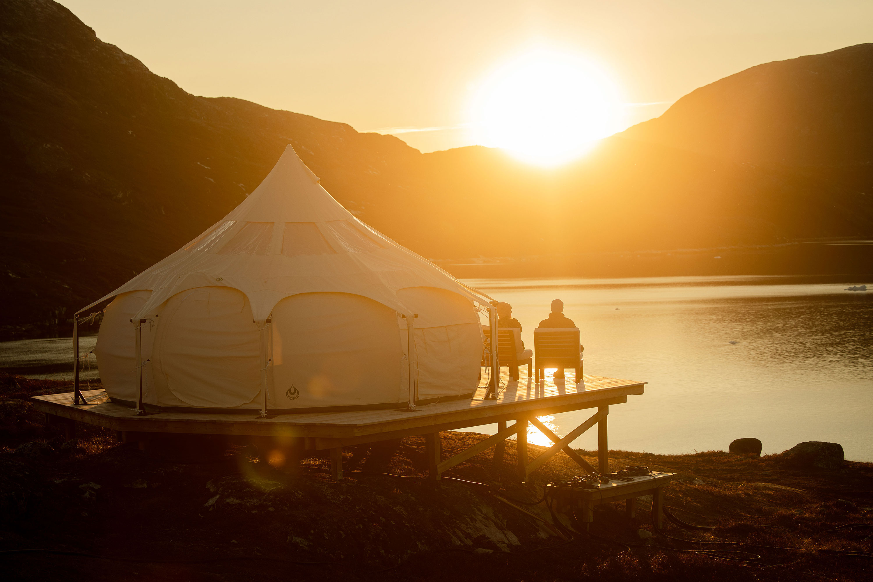 Camp Kanqiusaq Sunset 2